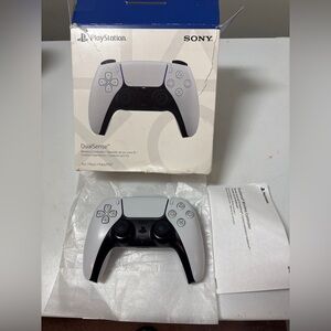 Sony DualSense PS5 Wireless Controller - White/Black